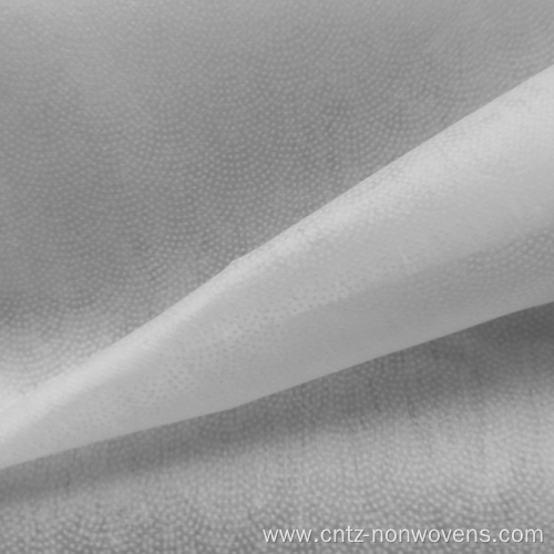 100% Polyester Fusible Adhesive Nonwoven Paper Interlining